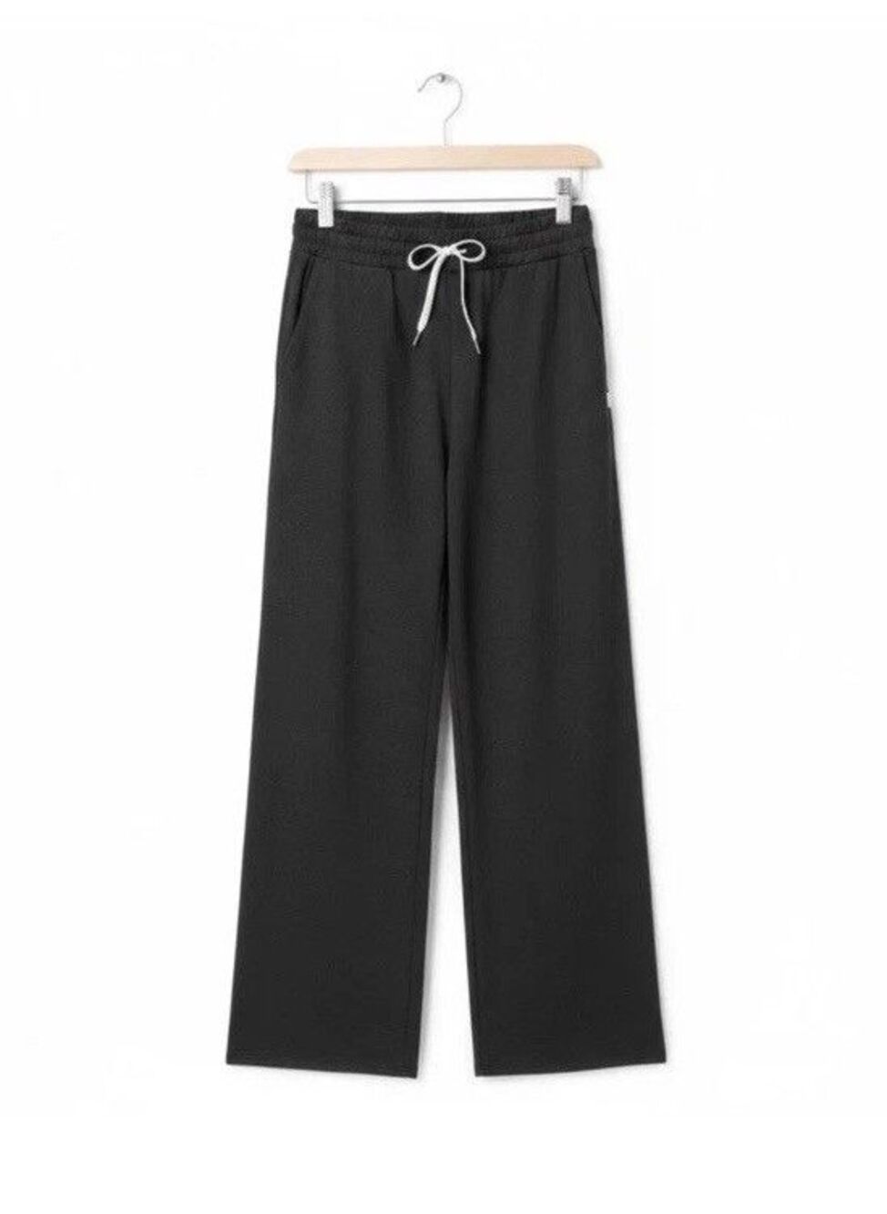 Vuori Women's Halo Essential Wideleg Pant Black Heather SZ M NWT - Picture 4 of 11